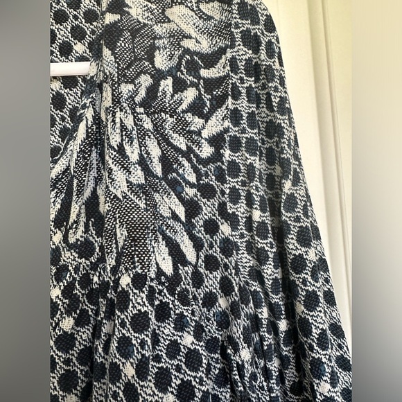 Free People Flowy Boho Mini Dress-Size XS - Picture 6 of 13